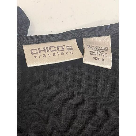 Chico’s women’s 2 piece blouse and cardigan size 3 (XL) - Picture 9 of 9